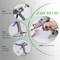 Full Size Hot Glue Gun, 120W&80W Glue Guns Dual Temp Large Industry Glue Gun, Corded Detachable Cord Use Stand-Up Base Anti-drip Hot Melt Glue Gun with 12 Glue Sticks for Art DIY Craft Repair